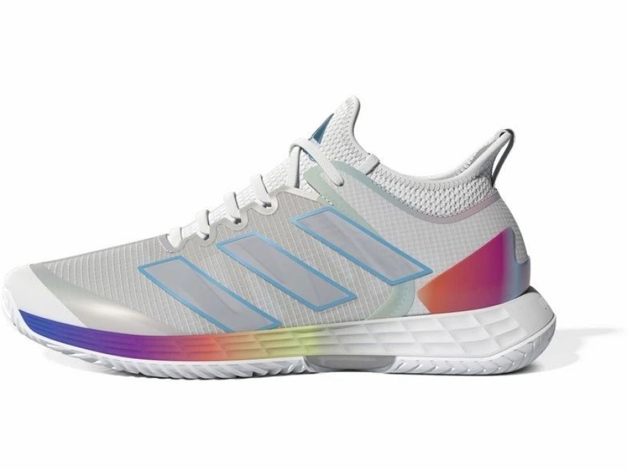 Shoes * | Adidas Adizero Ubersonic 4 White/Multi Women'S Shoe