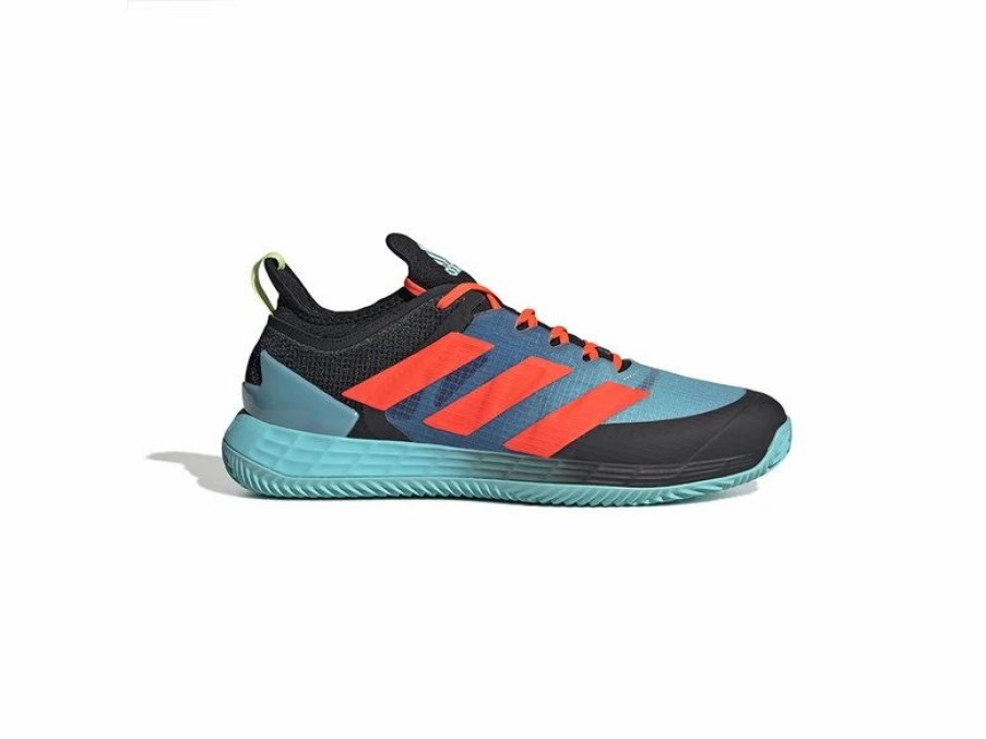 Shoes * | Adidas Adizero Ubersonic 4 Clay Pulse Aqua/Core Black