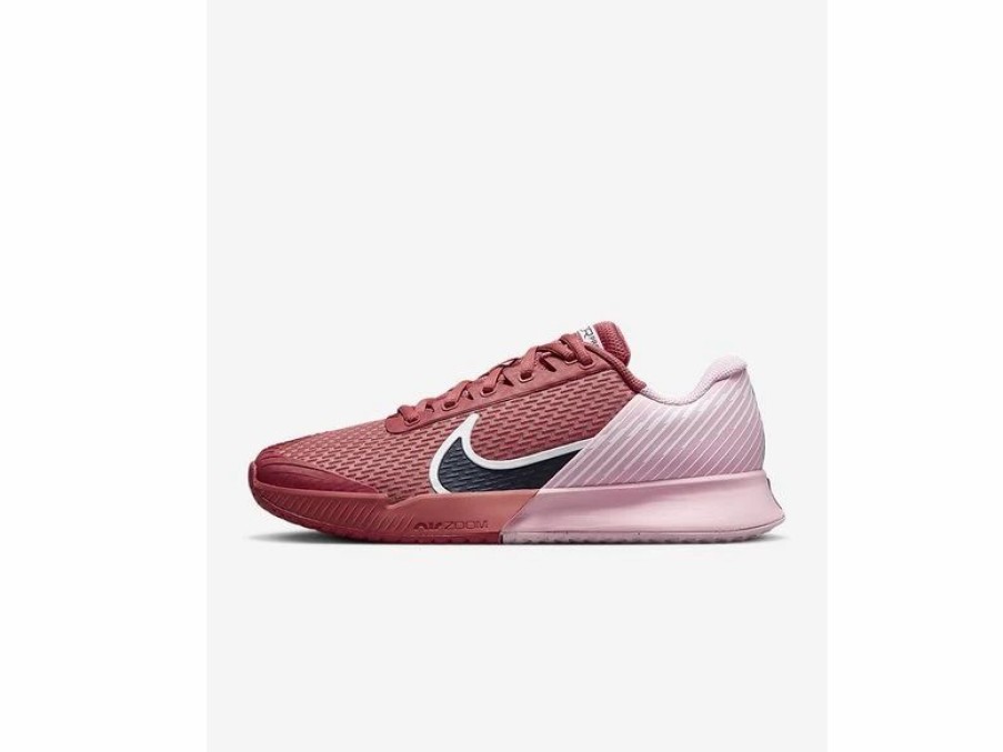 Shoes * | Nike Zoom Vapor Pro 2 Women'S Shoe-Obsidian/Soft Pink