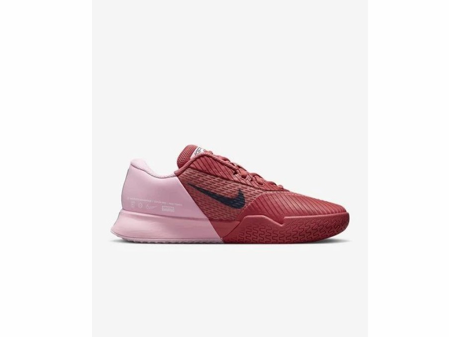 Shoes * | Nike Zoom Vapor Pro 2 Women'S Shoe-Obsidian/Soft Pink