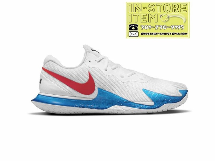 Shoes * | Nike Vapor Cage 4 Rafa White/Red/Blue