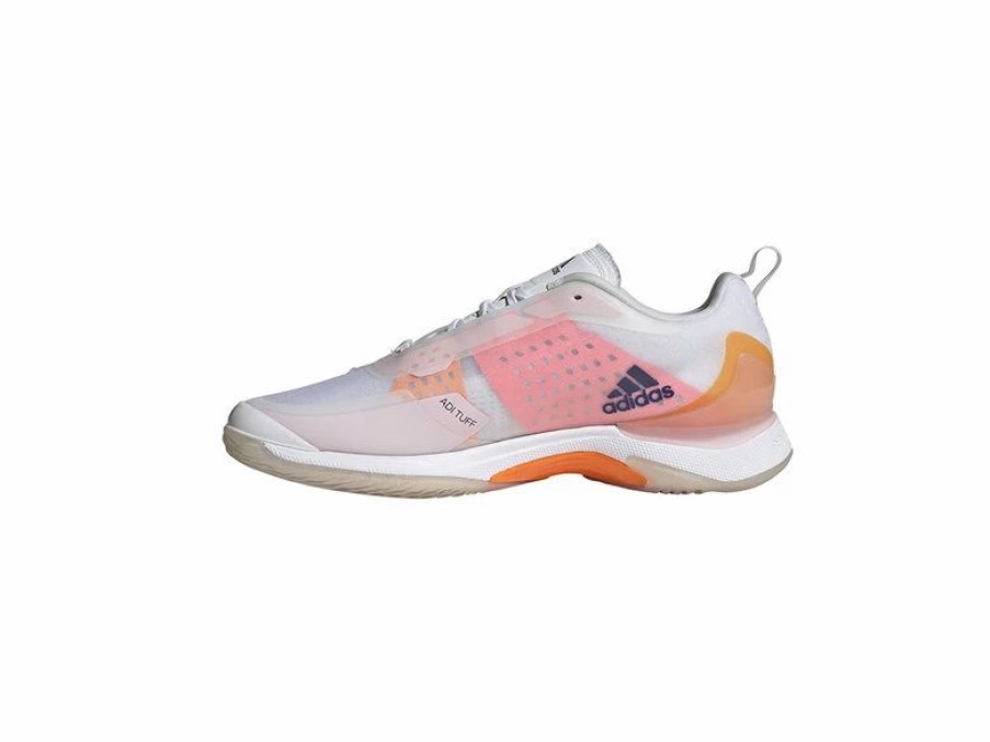 Shoes * | Adidas Adidas Avacourt White/Indigo/Orange Women'S Shoe