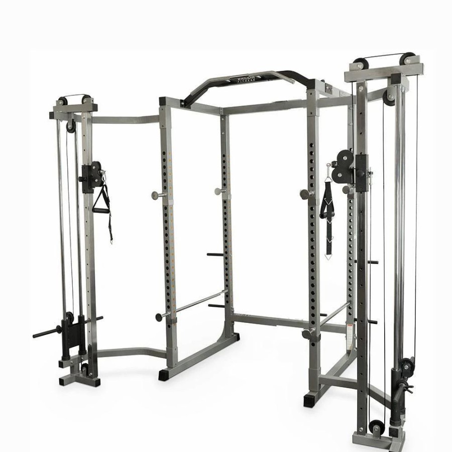 Racks / Rigs * | Valor Fitness Bd-11Bcc, Power Rack With Cable Crossover Attachment