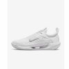 Shoes * | Nike Nike Zoom Court Nxt Women'S Shoe- White/Silver