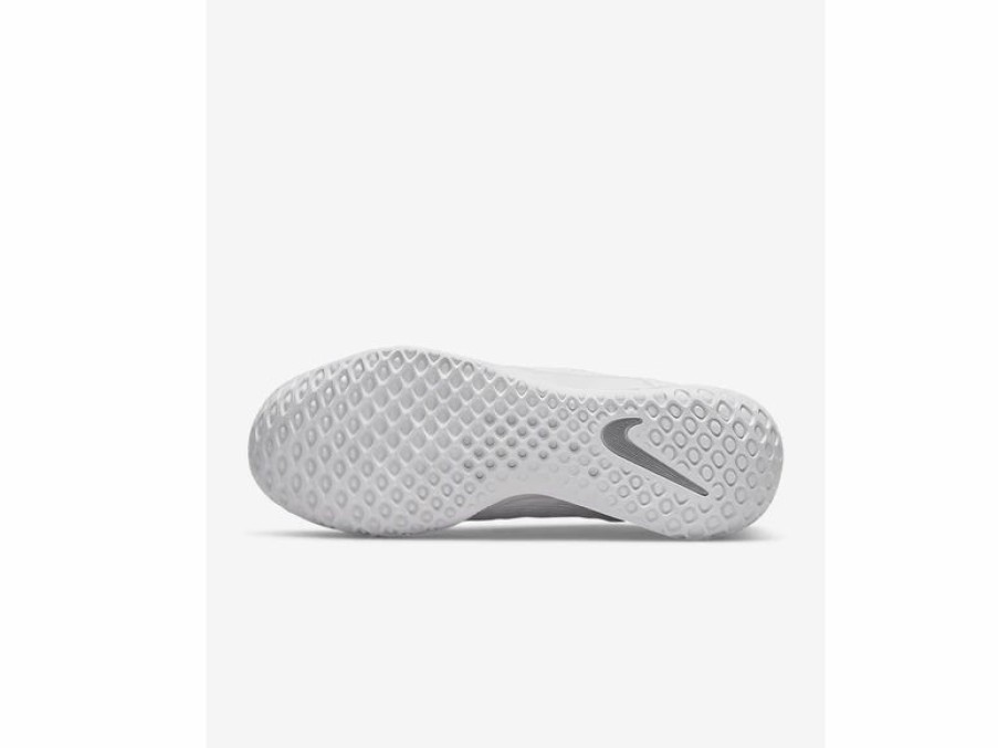 Shoes * | Nike Nike Zoom Court Nxt Women'S Shoe- White/Silver