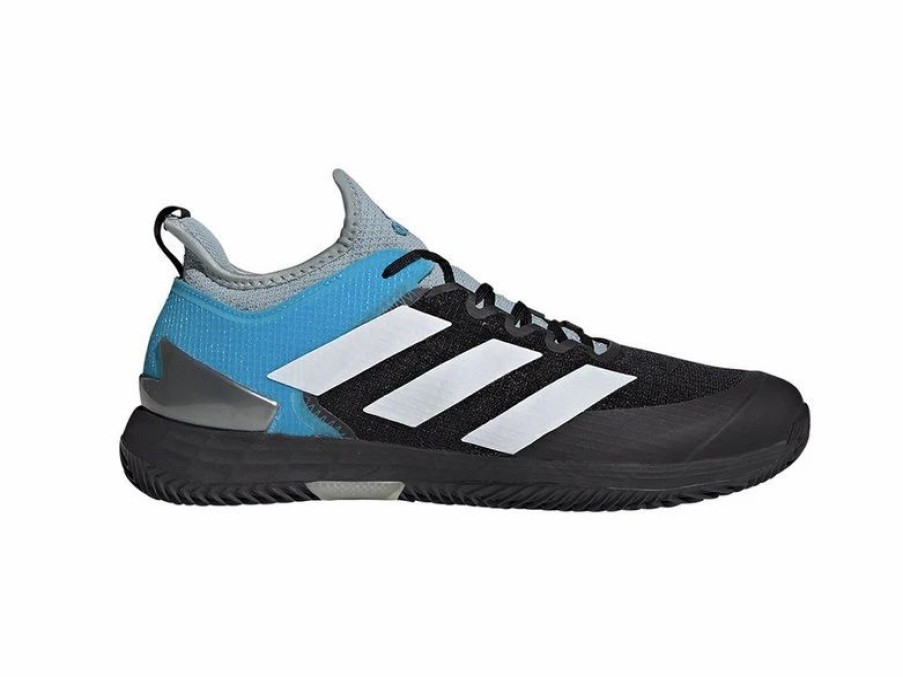 Shoes * | Adidas Adizero Ubersonic 4 Heat Black/Blue/Grey Men'S Shoe