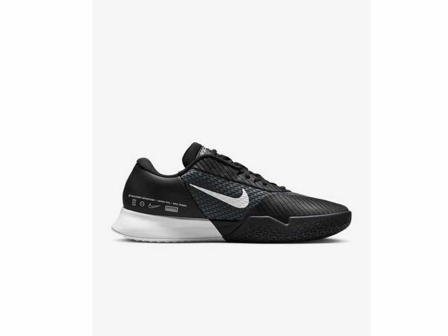 Shoes * | Nike Zoom Vapor Pro 2 Men'S Shoe Black/White