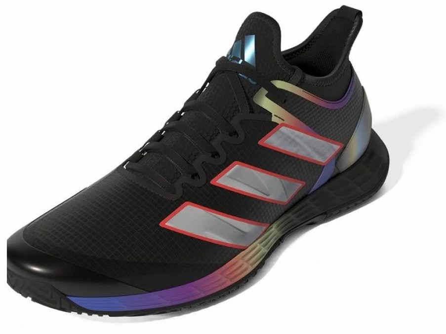 Shoes * | Adidas Adizero Ubersonic 4 Heat Black/Silver Men'S Shoe