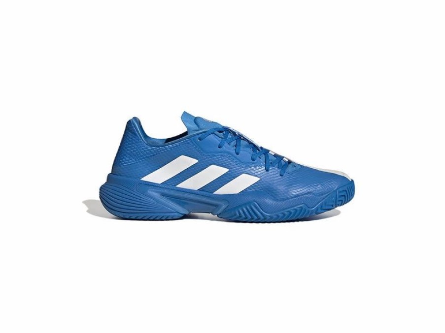 Shoes * | Adidas Barricade M Blue/White Men'S Shoe