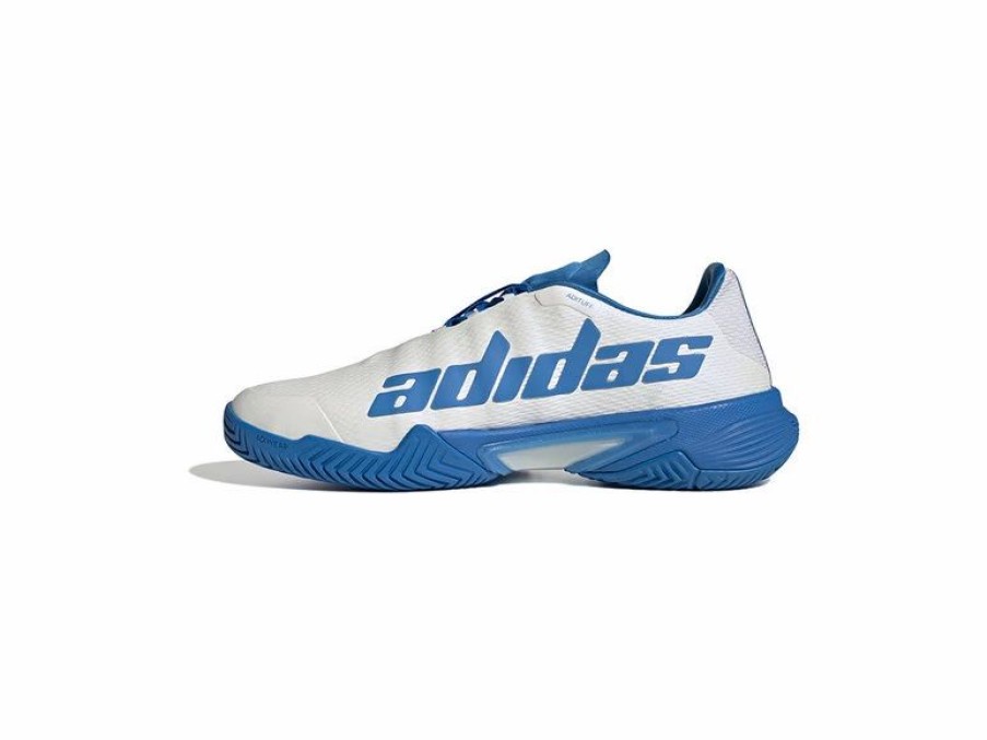 Shoes * | Adidas Barricade M Blue/White Men'S Shoe