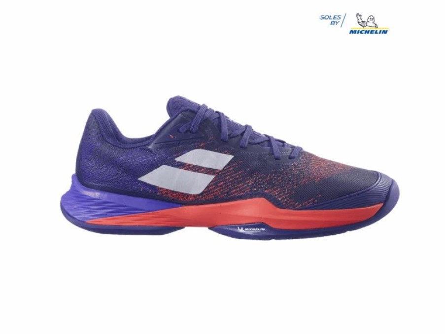 Shoes * | Babolat Jet Mach 3 Ac Blue Ribbon Men'S Shoes