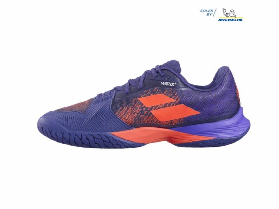 Shoes * | Babolat Jet Mach 3 Ac Blue Ribbon Men'S Shoes