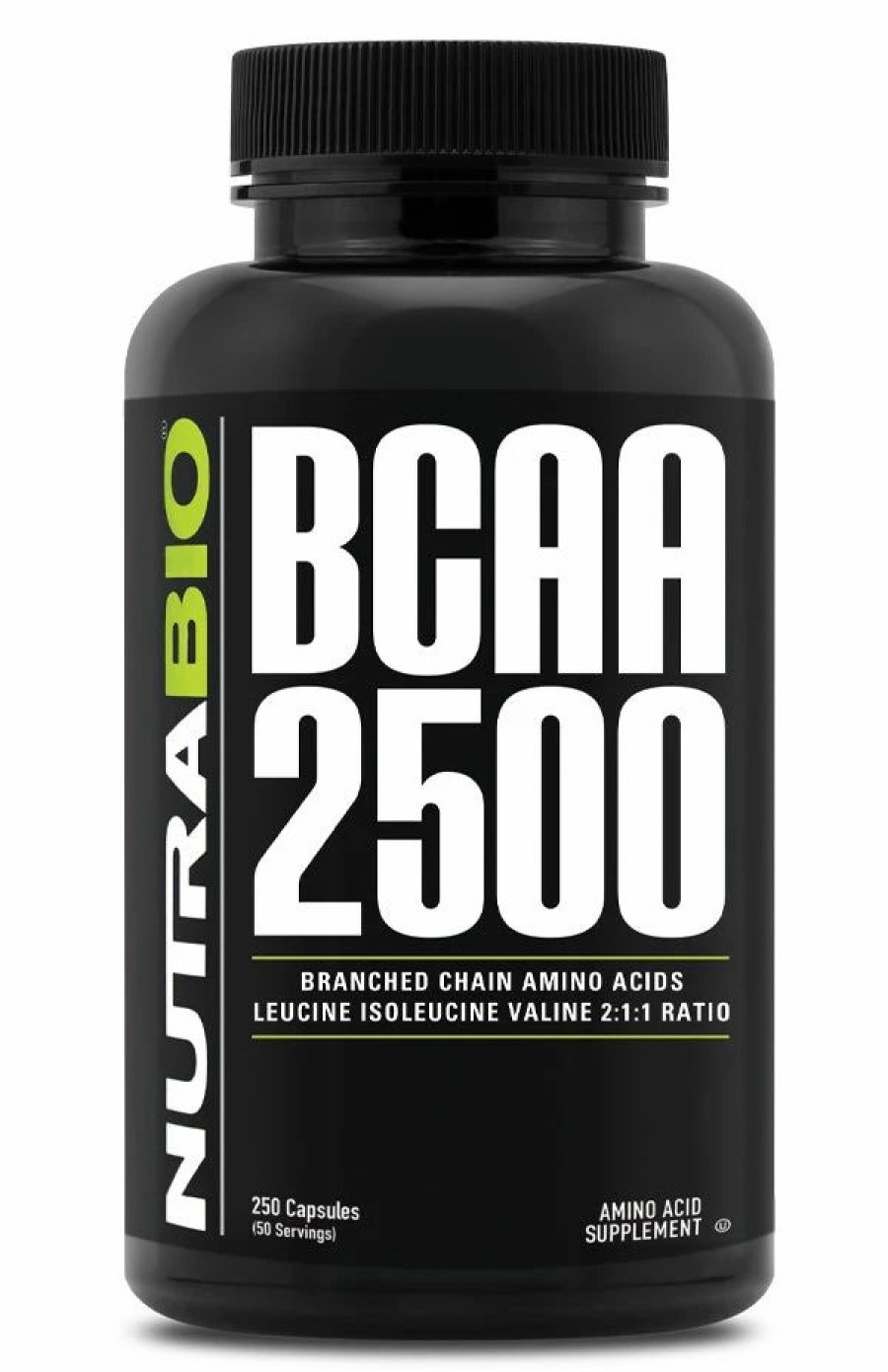 Amino-Acids * | Nutrabio Bcaa 2500 (250Ct.)