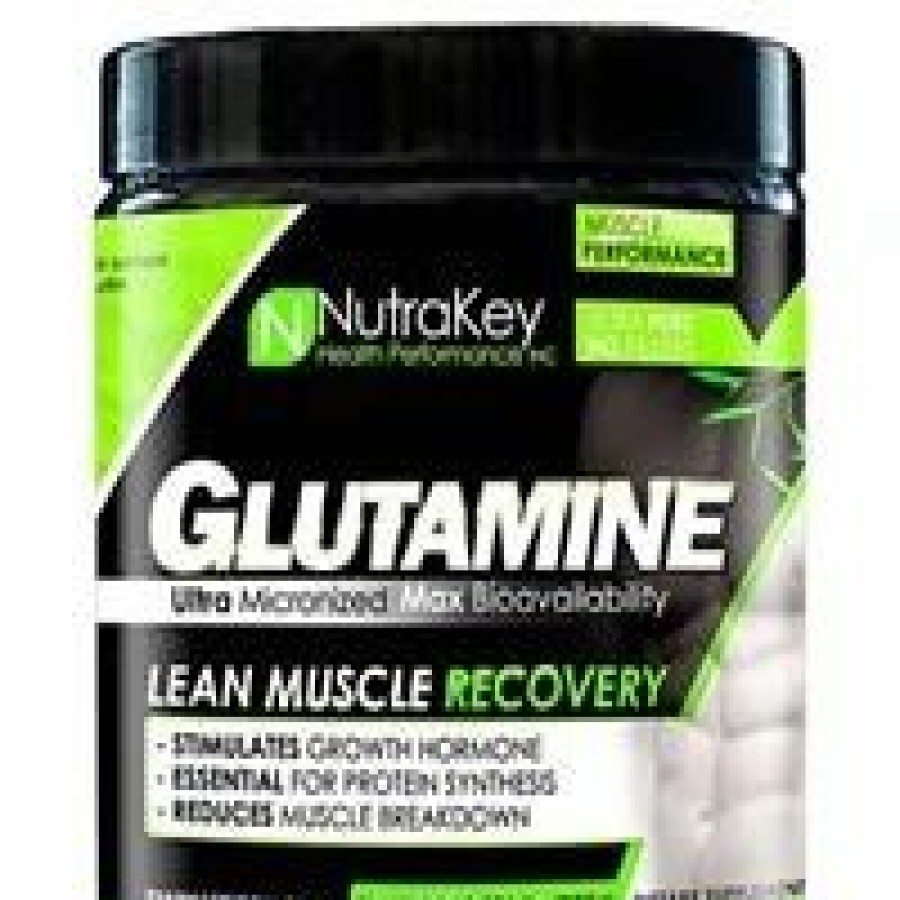 Amino-Acids * | Nutrakey L-Glutamine 500Gm