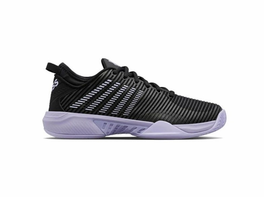 Shoes * | K-Swiss Hypercourt Supreme Black/Purple Women'S Shoes