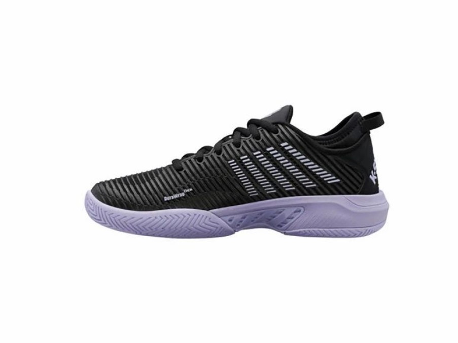 Shoes * | K-Swiss Hypercourt Supreme Black/Purple Women'S Shoes