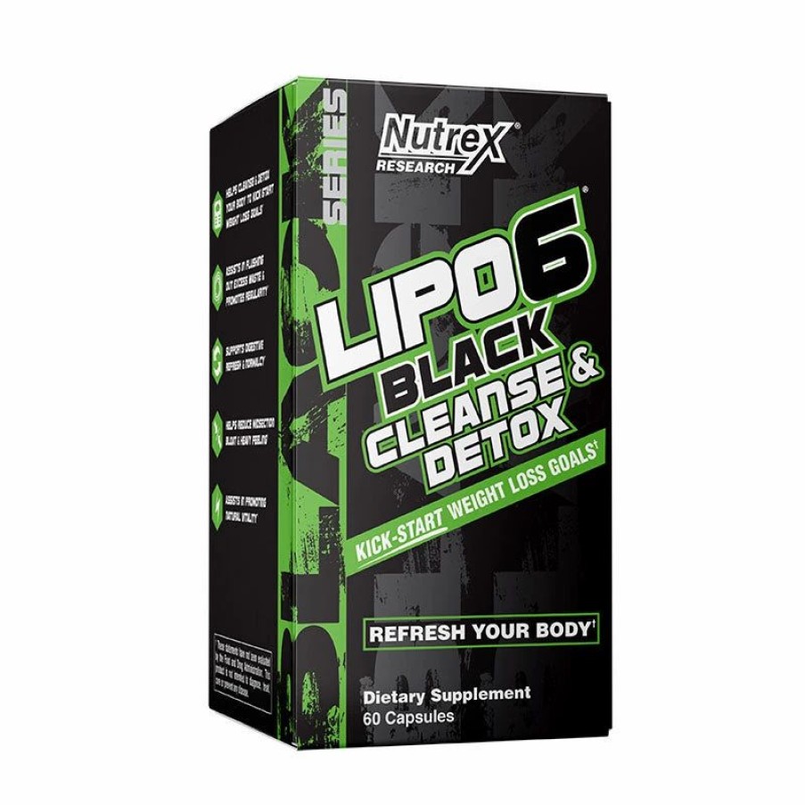 Fat-Burner * | Nutrex Research Nutrex Lipo-6 Cleanse & Detox