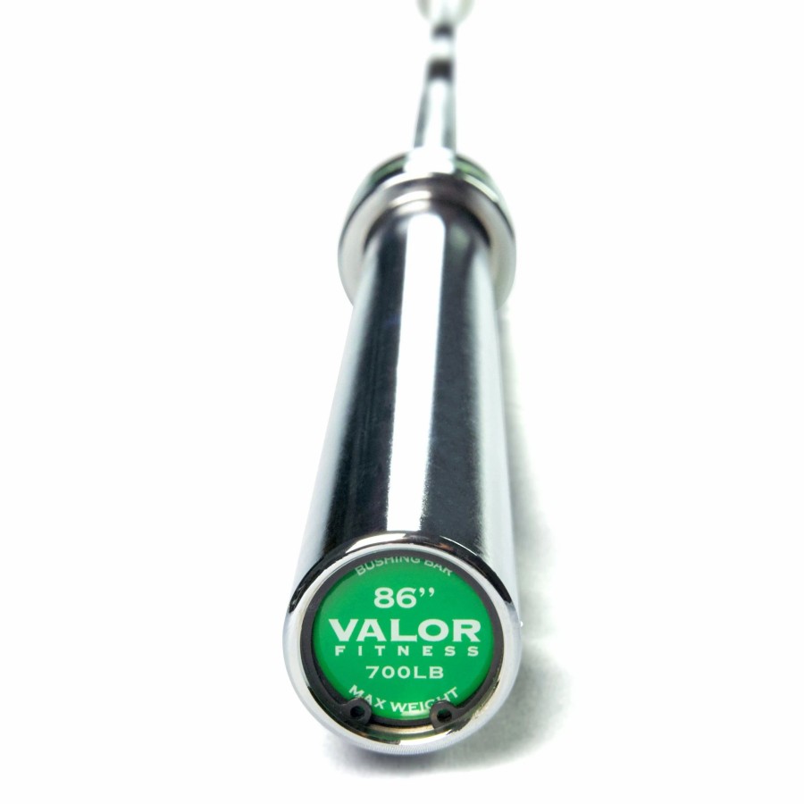 Strength * | Valor Fitness Ob-86-700Sb Men'S Chrome Olympic Bar