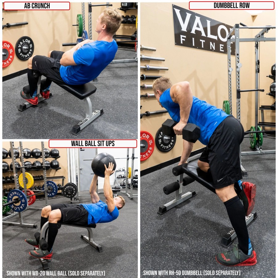 Strength * | Valor Fitness De-4, Sit-Up Bench