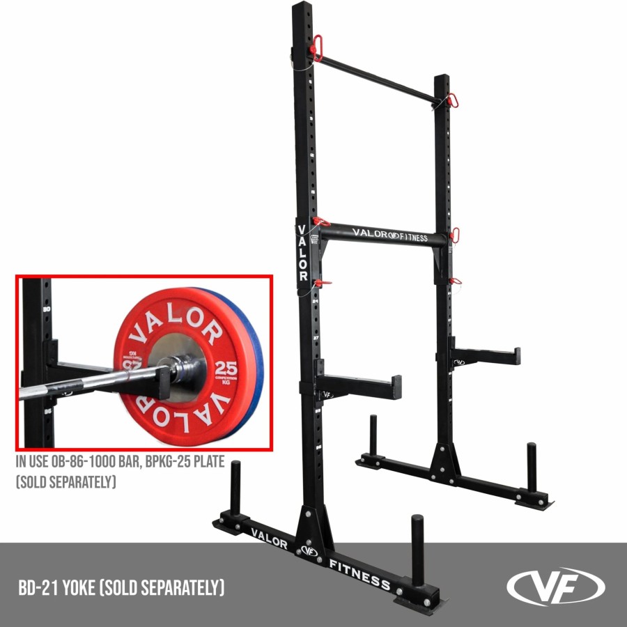 Racks / Rigs * | Valor Fitness Mb-Y, Safety Catch Set For Bd-21 Yoke