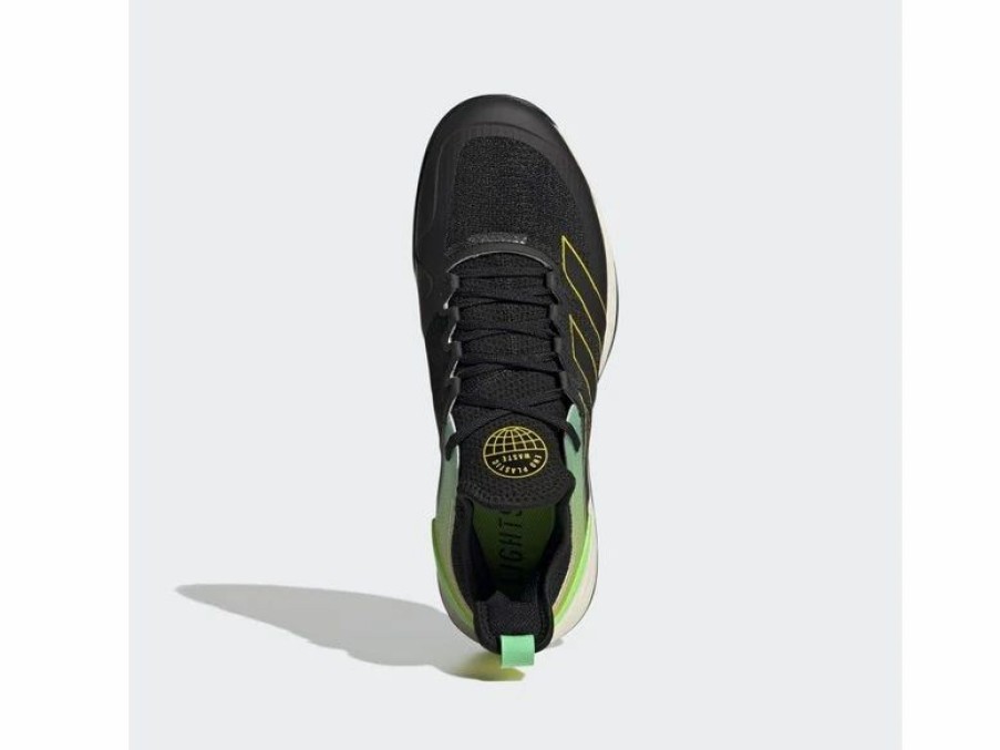 Shoes * | Adidas Adizero Ubersonic 4 Clay Black/Green