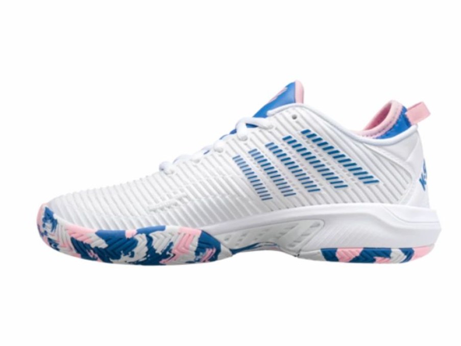 Shoes * | K-Swiss Hypercourt Supreme White/Blue/Pink Women'S Shoes