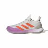 Shoes * | Adidas Adizero Ubersonic 4 White/Purple/Orange Women'S Shoe