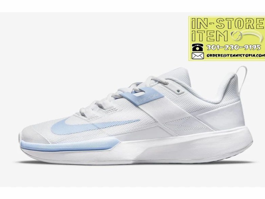 Shoes * | Nike Vapor Lite White/Aluminum Women'S Shoe