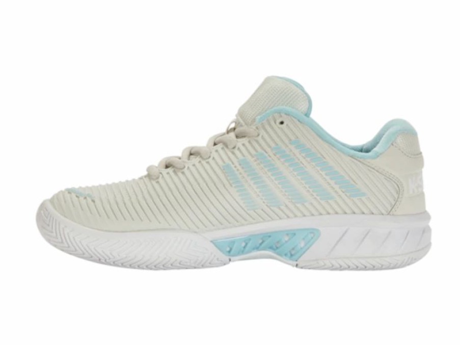 Shoes * | K-Swiss Hypercourt Express 2 Wide Grey/Blue Women'S Shoe