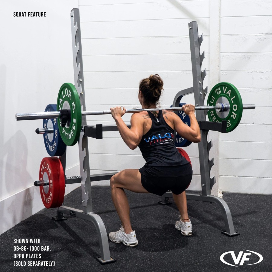 Racks / Rigs * | Valor Fitness Bd-19, Sawtooth Squat Rack