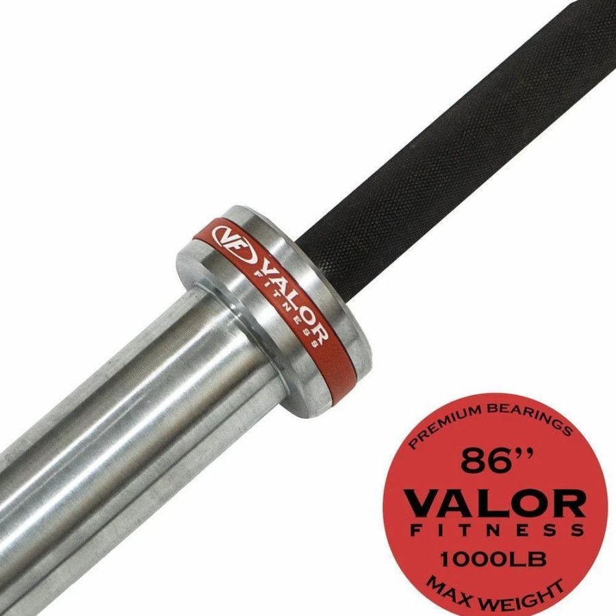 Strength * | Valor Fitness Ob-86-V, Men'S Needle Bearing Barbell