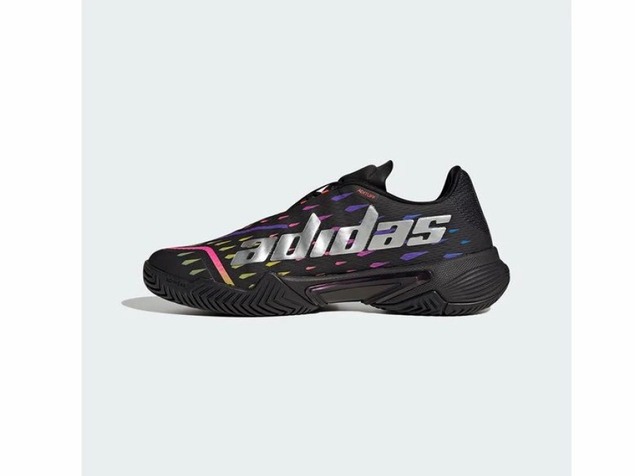 Shoes * | Adidas Barricade M Black/Multicolor Men'S Shoe