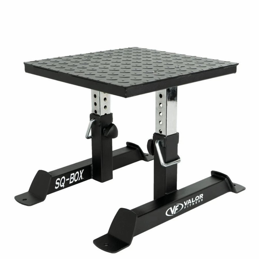 Strength * | Valor Fitness Sq-Box, Adjustable Squat Box