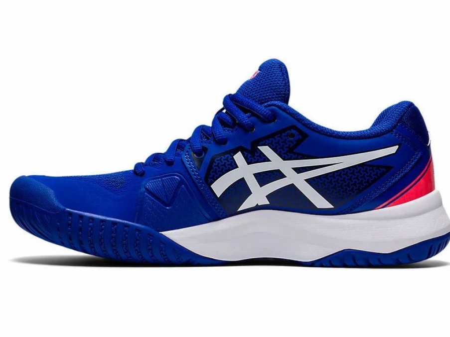 Shoes * | Asics Women'S Asics Gel Challenger 13 Lapis Lazuli Blue And White