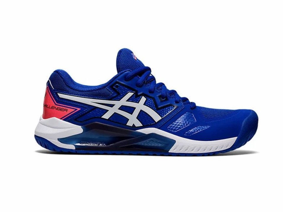 Shoes * | Asics Women'S Asics Gel Challenger 13 Lapis Lazuli Blue And White