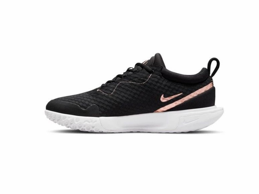 Shoes * | Nike Zoom Court Pro Women'S Shoe Black/Red Bronze