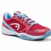 Shoes * | Head Juniors Sprint 2.5 Magenta/Light Blue Tennis Shoes