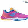 Shoes * | Babolat Jet Mach 3 All Court Junior Shoe- Pink