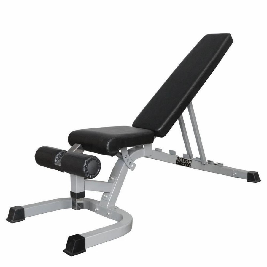 Strength * | Valor Fitness Dd-4, Adjustable Fid Weight Bench