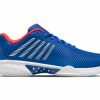 Shoes * | K-Swiss Hypercourt Express 2 Blue/White/Red Men'S Shoe