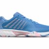 Shoes * | K-Swiss Hypercourt Express 2 Blue/Pink/White Junior Shoe