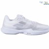 Shoes * | Babolat Jet Mach 3 Ac White/Silver Men'S Shoes