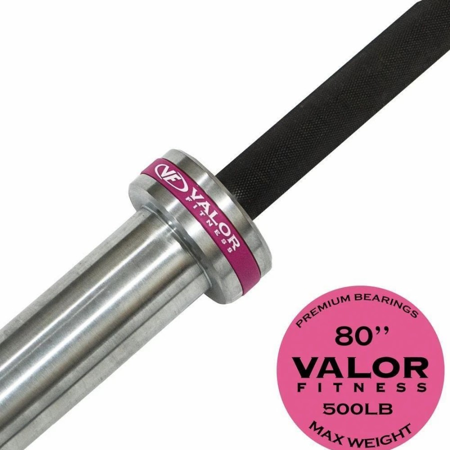 Strength * | Valor Fitness Ob-80W-Nb, Women'S Needle Bearing Barbell