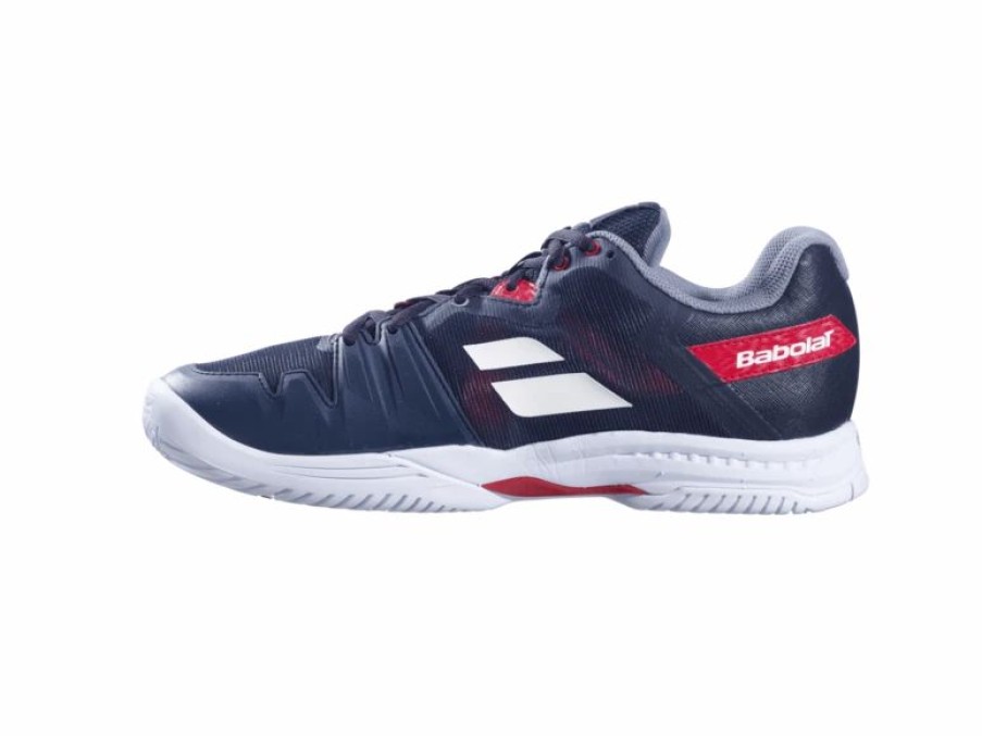 Shoes * | Babolat Sfx3 All Court Black/Poppy Red Men'S Shoes