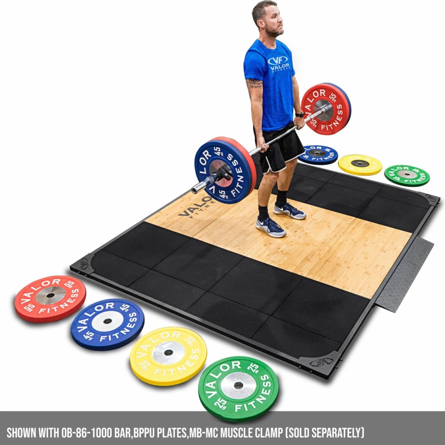 Racks / Rigs * | Valor Fitness Ptfm-1, Olympic Weightlifting Platform