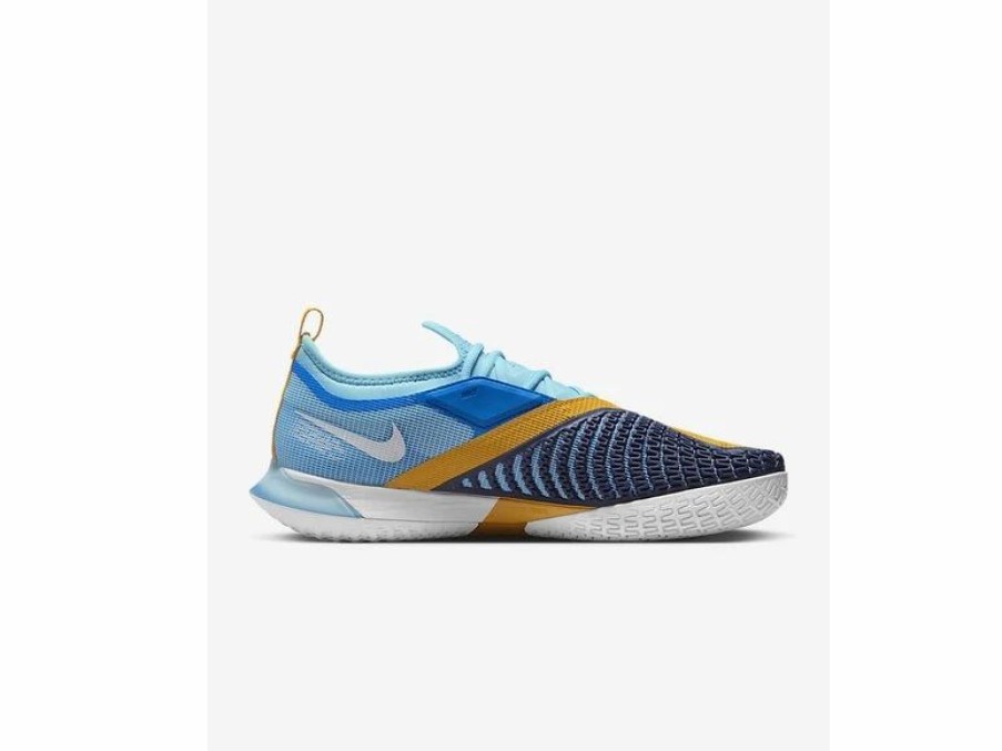 Shoes * | Nike React Vapor Nxt Blue/Gold/White Men'S Shoe