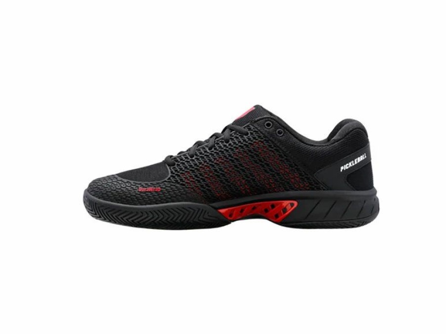 Shoes * | K-Swiss Express Light Men'S Pickleball Shoes Blk/Loll