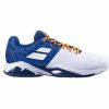 Shoes * | Babolat Propulse Blast White/Dark Blue Men'S Shoe