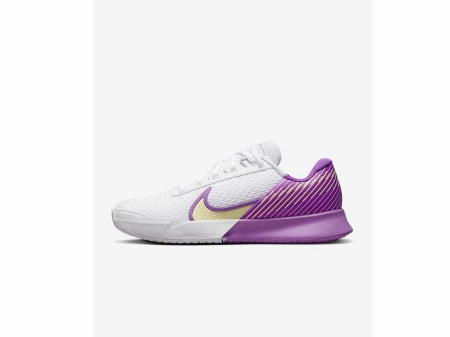 Shoes * | Nike Zoom Vapor Pro 2 Women'S Shoe- White/Citron