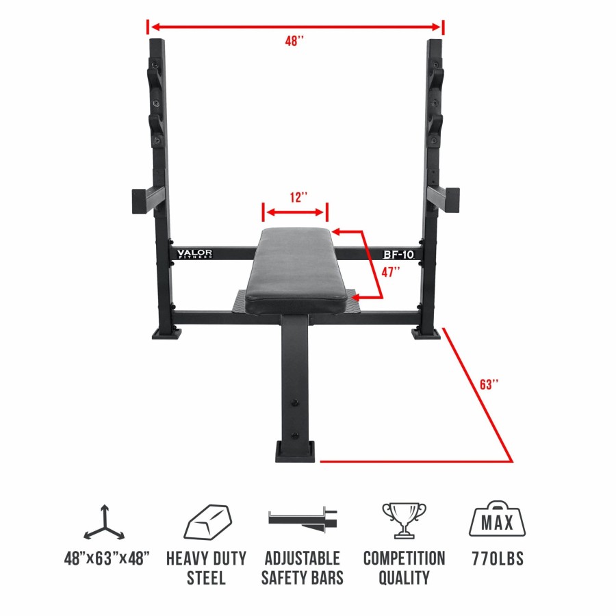 Strength * | Valor Fitness Bf-10, Bench Press